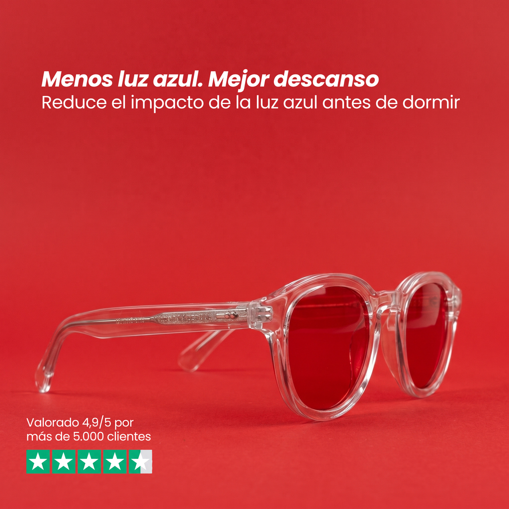 AZZARI™ Cristal Rojo - Uso Nocturno