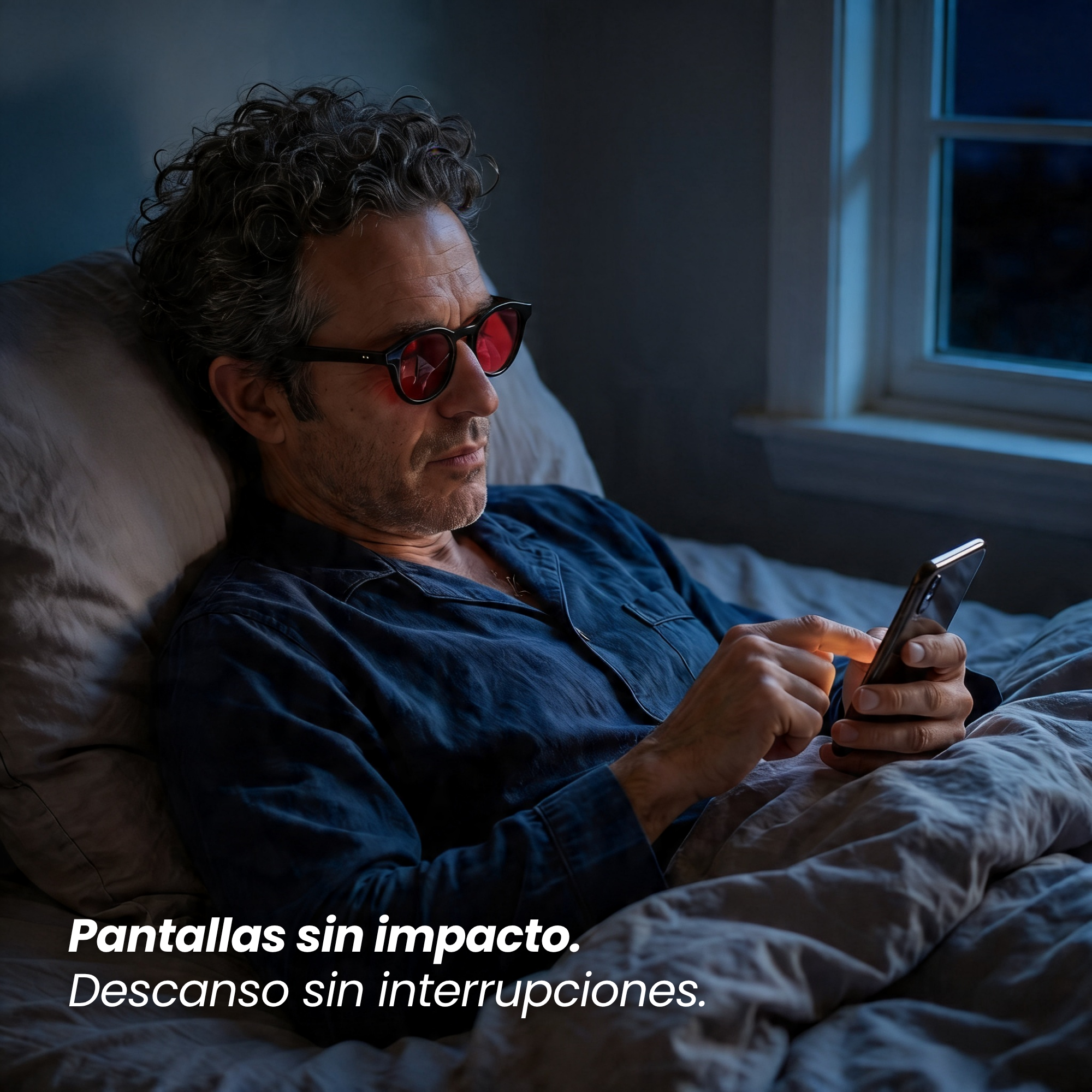 AZZARI™ Cristal Rojo - Uso Nocturno