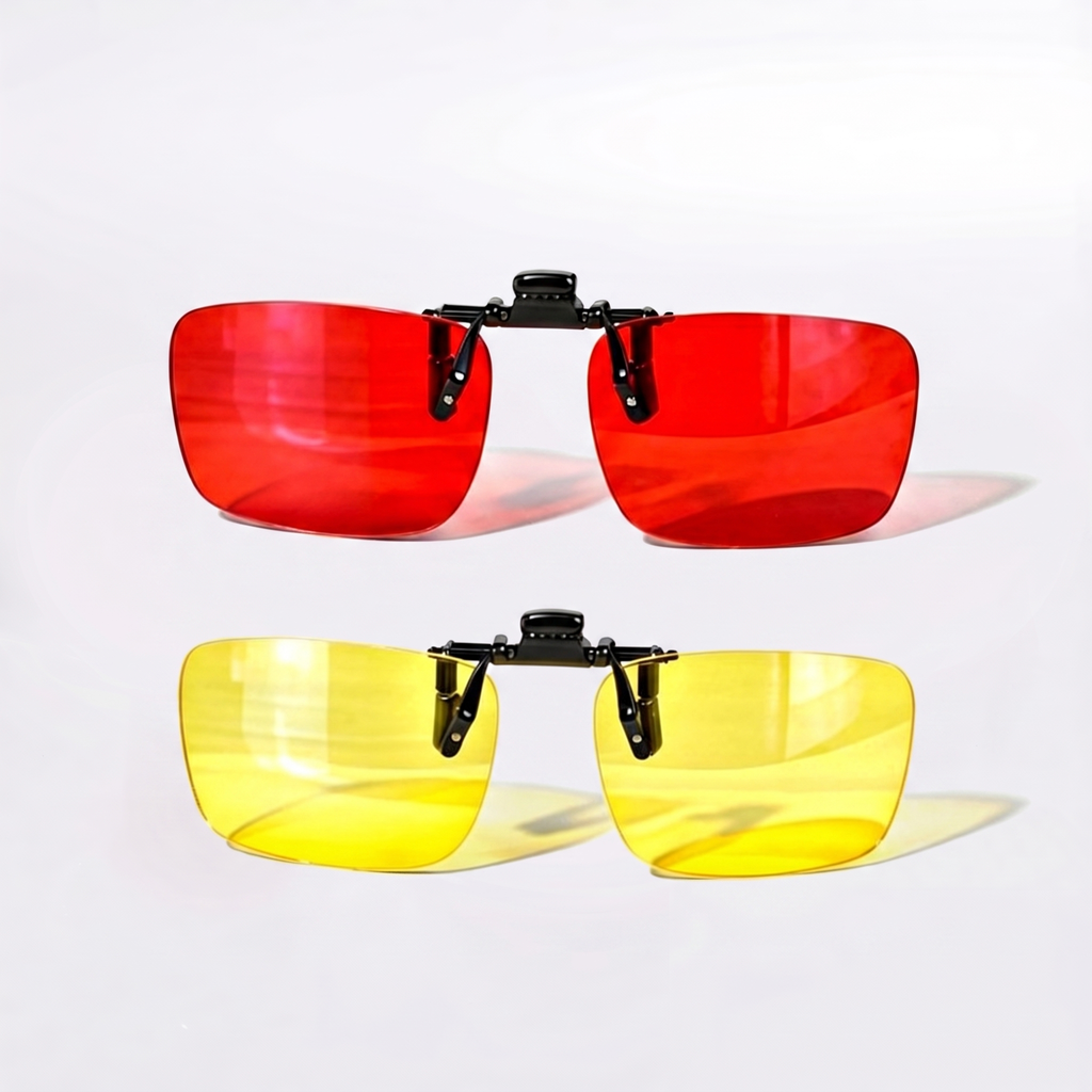Pack Clip para Gafas Graduadas - Protección Luz Azul 24h