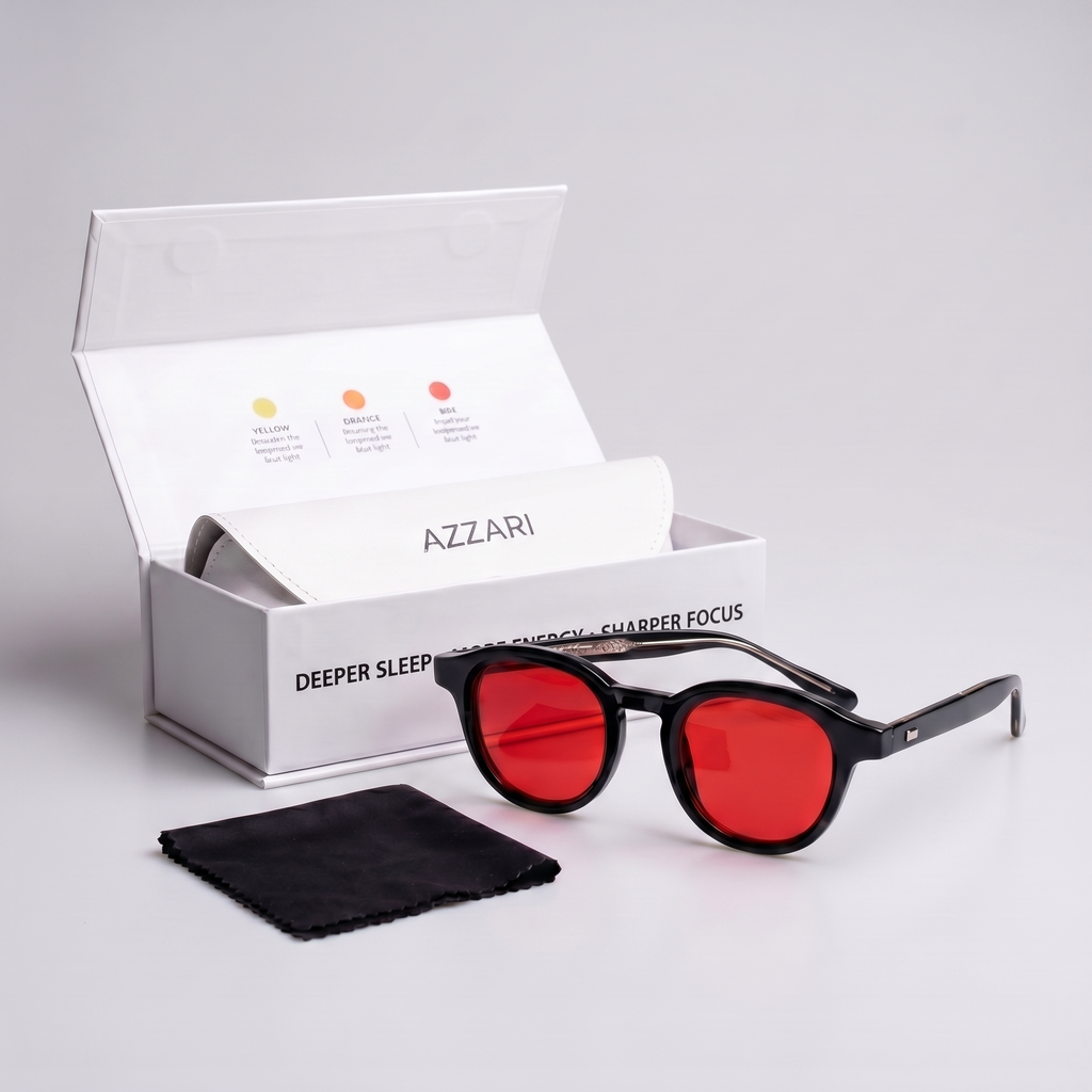 AZZARI™ Cristal Rojo - Uso Nocturno