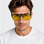 Cristal Amarillo para Gafas Graduadas